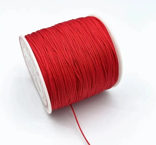 Hilo Chino 0.8mm Rollo Con 90m, Hilo Para Pulseras Premium