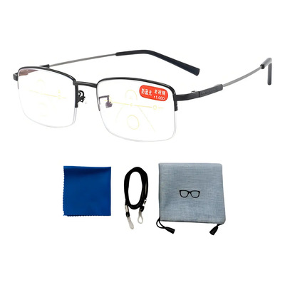 Armazón De Lentes Oblaci Xy8809 Color Negro 1.0