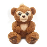 Boneca Urso Curiosa Brinquedo Pelúcia Interativo Littl, 40cm