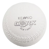 Pelotas Softbol Kenko S3c Blanco 6 Piezas 12 In