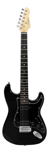 Guitarra Giannini Strato G-102 Black Brilhante Escudo Black