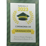 Invitación Graduación Impresión A Color Alta Calidad 30 Pzas