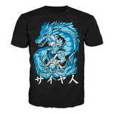 Camiseta De Dragon Ball Z Goku Shenlon Adultos / Niños Ref.9