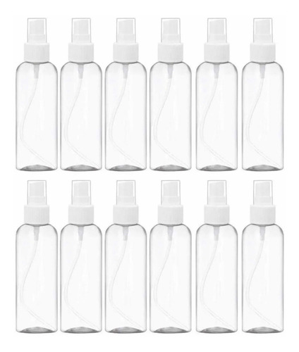 12pcs Botellas 100ml Plasticas Spray Aerosol