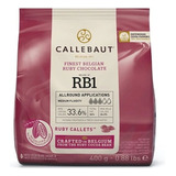 Chocolate Ruby Rb1 Chocolate Rosa Callebaut 400 G