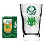 Copo De Cerveja Palmeiras Porco Vidro 400ml Cor Transparente