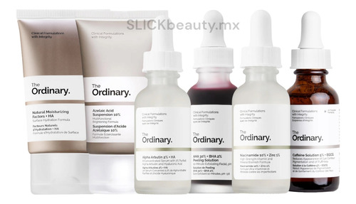 Kit The Ordinary Piel Con Manchas/ Cicatrices Acne, 6 Pack