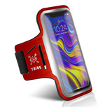 Brazalete Tribe Running  Porta Celular - Talle S  Rojo