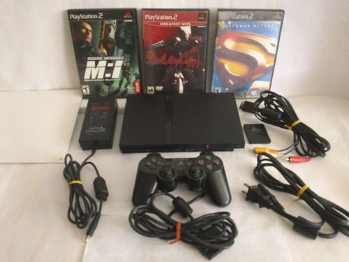 Playstation 2 Slim Free Mcboot Completa Con 4 Juegos Gratis 