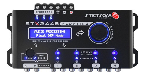 Processador Crossover Stx2448 Floating Entradas Rca + Fio