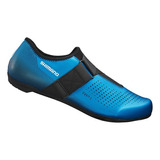 Zapatillas De Ruta Mtb Shimano Rp101 T47 Azul Ajuste Tira 