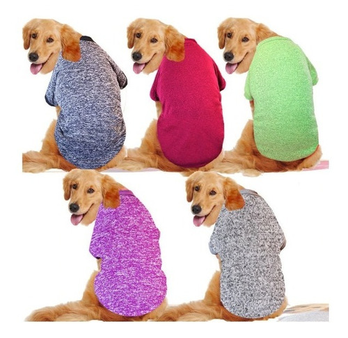 Poleron Capa Ropa Para Perros Tallas Grandes 3xl - 5xl