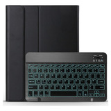 Funda+teclado Iluminado Para Galaxy Tab A7 Lite 8.7'' T220