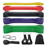 Ligas Resistencia 5 Bandas Elastica Pull Up Entrena En Casa