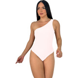 Body Feminino Mula Manca Um Ombro Só