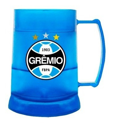 Caneca Gel Térmica Grêmio Imortal Tricolor