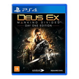 Game Playstation 4 Deus Ex Mankind Divided-edição Day One