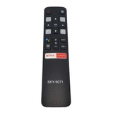 Controle Remoto Tv Tcl Smart Rc802v 55p8m Netflix Globoplay