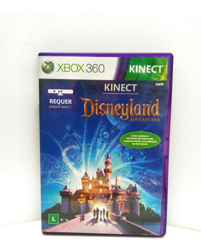 Jogo Disneyland Adventures Original Xbox360 Kinect