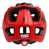 Capacete Mtb Specialized West Biking Ciclista Masculino Top Cor Vermelho Tamanho Ajustável