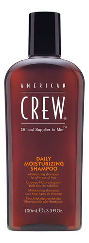 American Crew Champú Hidratante Diario, 3.3 Fl Oz