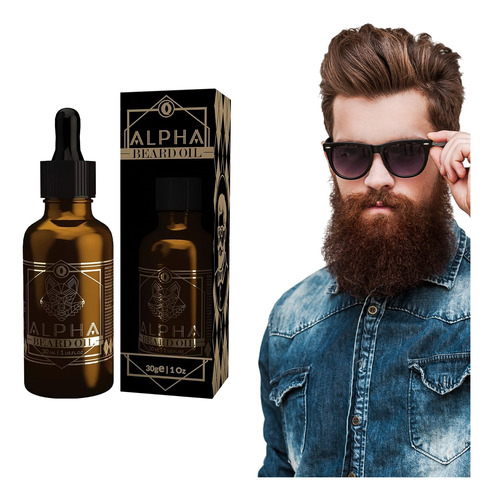 Ouro® Alpha Beard Oil - Bergamota Para Barba Y Bigote 30g