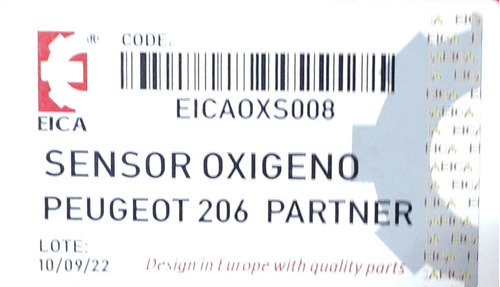 Sensor Oxigeno Peugeot 206 207 306 307 S30 4 Pines Verde Foto 4