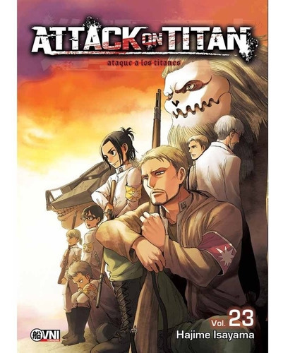 Attack On Titan, De Hajime Isayama., Vol. 23. Editorial Ovni Press, Tapa Blanda, Edición 1 En Español, 2020