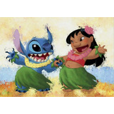 Pintura De Diamantes Animados Lilo Stitch Nani -1