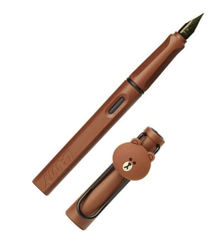 Pluma Fuente Lamy Safari. Line Friends: Brown & Sally