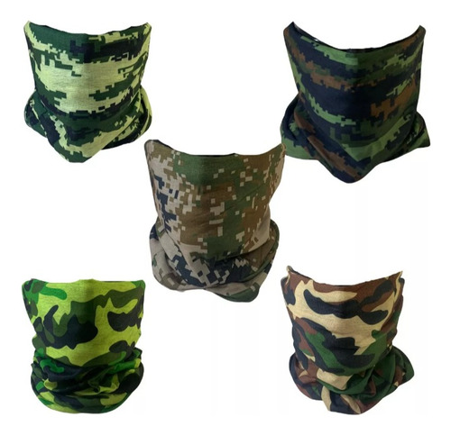 Bandanas Pesca Buff Top Skin Albatroz - 5 Peças