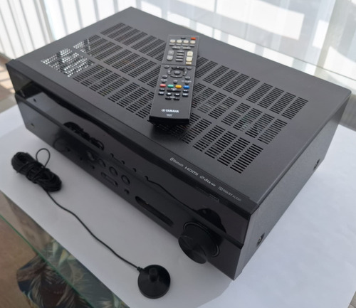 Receiver Yamaha Rx-v385 Ultrahd 5.1 Ch 4k Seminovo