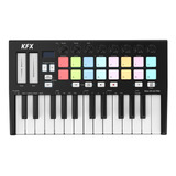 Kfx Mini 25 Ultra Teclado Controlador Midi Usb 25 Teclas 16p