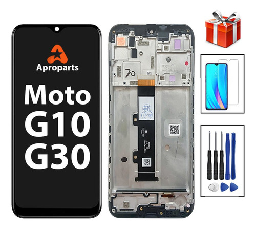 Pantalla Lcd Compatible Con Motorola G30 Con Marco