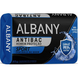 Sabonete Albany Controle De Odor Masculino Kit C/24