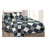 Cobertor De Verano Quilt Cubrecama Reversible 2 Plazas S17