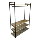 Vestidor M2 Ropero Placard Perchero Zapatero 180x120x40