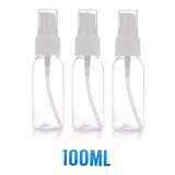 3 Botella De Spray Plastico100ml Trasparente 