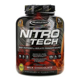 Suplemento En Polvo Muscletech  Performance Series Nitro-tech Proteína Sabor Milk Chocolate En Pote De 1.8kg