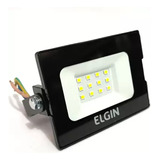 Kit 5 Refletores Externo Jardim Led 10w 6500k Bivolt Elgin