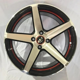 Jogo Roda Aro 17x7 C-spec2 4x100 Up Onix Argo Sandero Voyage