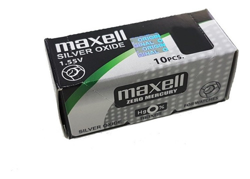 Pack De 10 Pila Maxell -317 Sr516sw Zd Pack