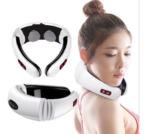 Masajeador Cervical Electro Estimulador Cuello Estress 