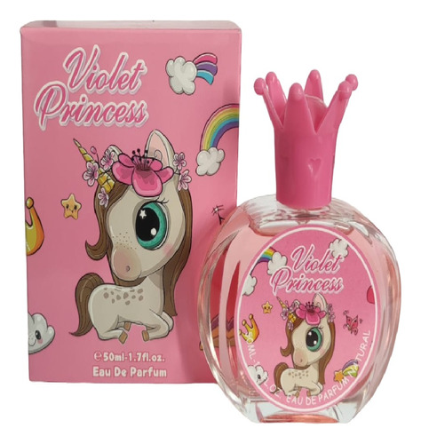 Perfume Niñas  Violet Princess Unicornio - 50 Ml