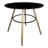 Mesa Renata Jantar Redonda 70cm Mdf Base Arco Circular Cbc