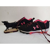 Under Armour Tachones Niña Tela Piel Plástico 21 Mex. 2y Usa