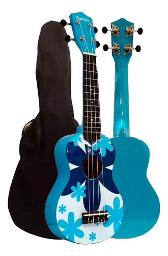 Ukelele Soprano Excelente Calidad Para Iniciar + Funda