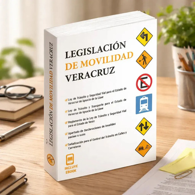 Legislación De Movilidad De Veracruz 2026. Ley De Tránsito Y Seguridad Vial. Señalización Para El Control De Tránsito En Calles Y Carreteras. Apartado De Declaraciones De Invalidez | MercadoLibre