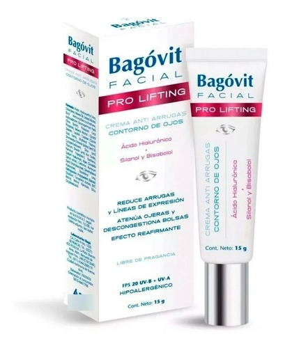 Bagovit Pro Lifting Contorno De Ojos X 15grs