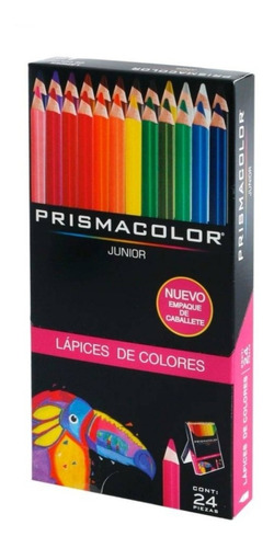 Lápices De Colores Prisma Color Junior 24pzas Alta Calidad